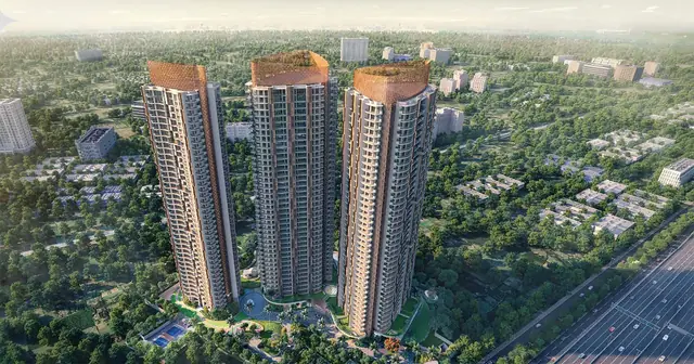Karyan Trevana &ndash; Towers &ndash; aerial view