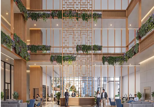 Aditya Rosemont Residency &ndash; Entrance lobby