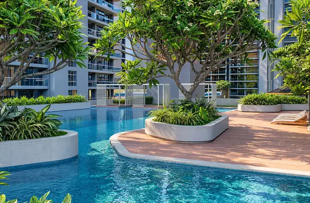 Aditya Rosemont Residency &ndash; Pool deck