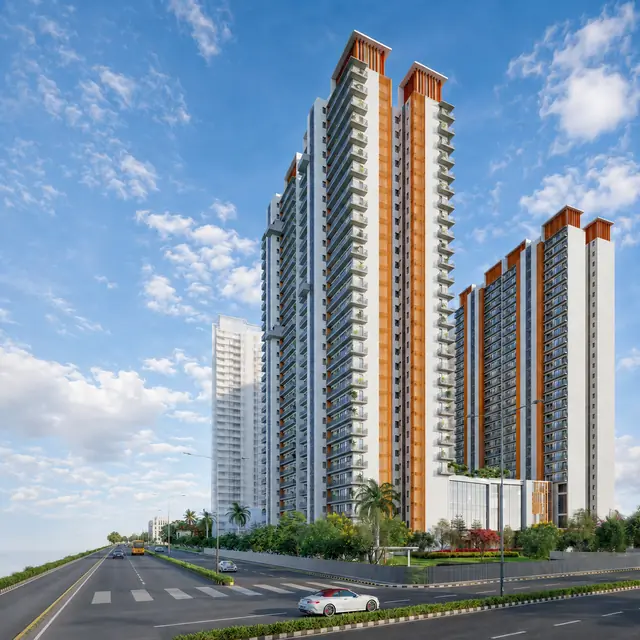 Aditya Rosemont Residency &ndash; Towers & approach road