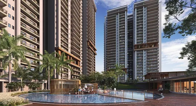 AU Sunflower &ndash; Pool & towers