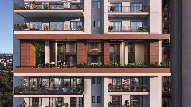 AU Sunflower &ndash; Balconies & sky lounge